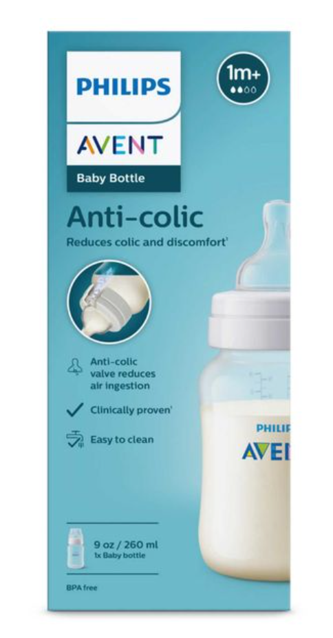 фото упаковки Philips Avent Anti-colic Бутылочка с силиконовой соской
