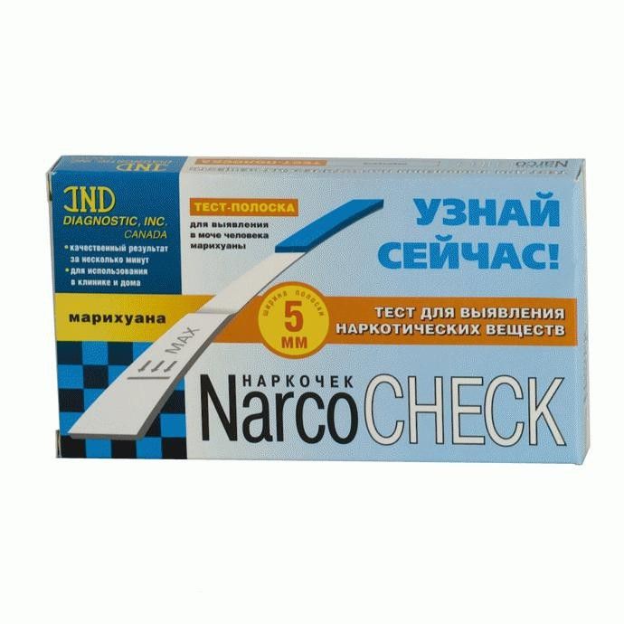фото упаковки Тест на наркотики NarcoCheck Марихуана