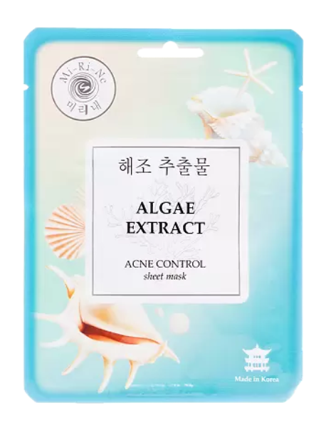 фото упаковки Mi-Ri-Ne Algae Extract Тканевая маска очищающая