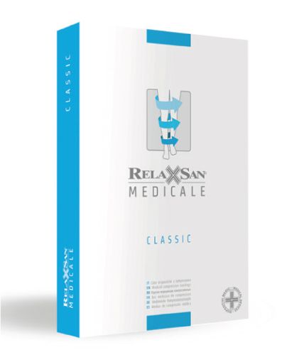 фото упаковки Relaxsan Medicale Classic Чулки с открытым носком 2 класс компрессии