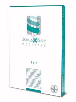 Relaxsan Medicale Soft Гольфы с открытым носком 2 класс компрессии, р. 2(М), арт. M2150A (23-32 mm Hg), черного цвета, пара, 1 шт.
