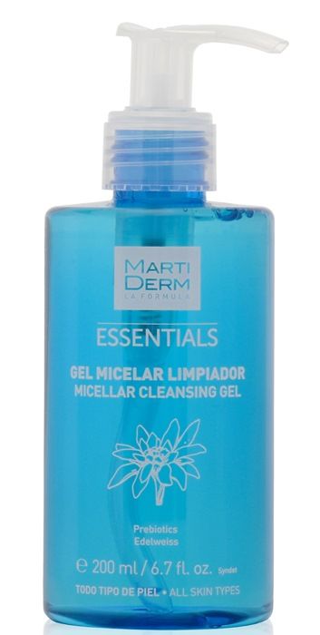 Martiderm Essentials Гель мицеллярный очищающий, гель, 200 мл, 1 шт.